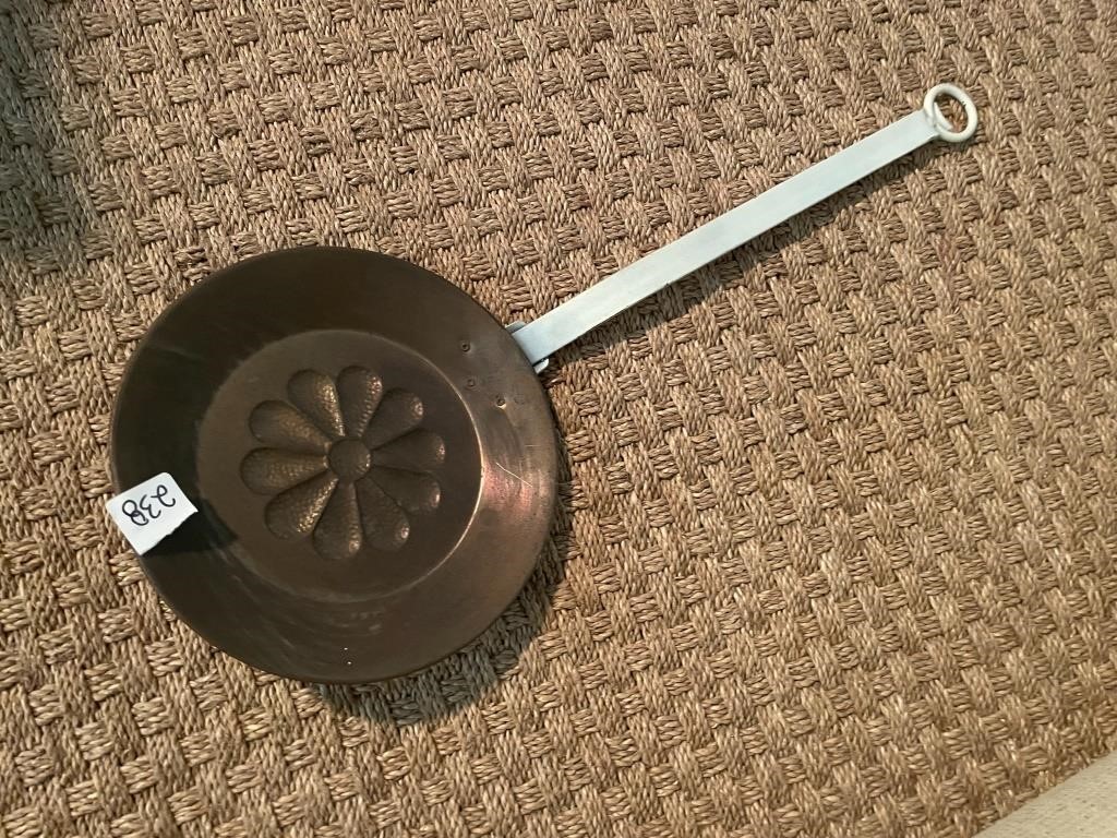 Vintage Metal Copper Pan