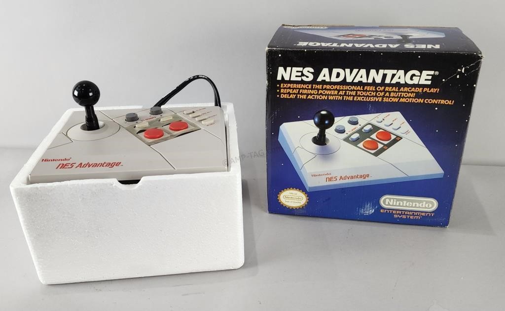 Nintendo NES Advantage Controller Complete in Box
