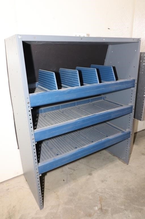 Organizer Shelf From Work Van  37 X 12 X 46 H