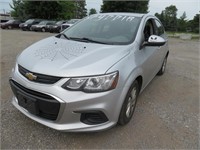 2017 CHEVROLET SONIC 228486 KMS