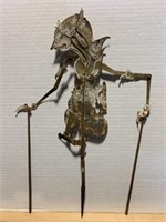 Wayang kulit 20 in tall puppet