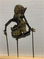 Wayang kulit Flat puppet with moveable arms