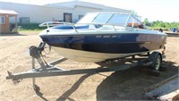 1985 Stingray 17FT Fiberglass Boat, 201303140114