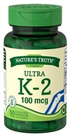 Nature's Truth, Ultra K-2 + MK-7, 100 Mcg, 50 Quic