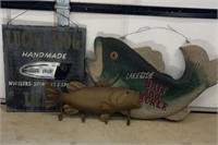 Fishing Themed Wall Decor