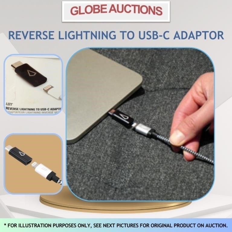 LBT REVERSE LIGHTNING TO USB-C ADAPTOR