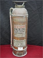 Vintage Antique Fire Extinguisher