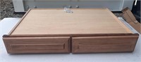 Two Drawer Thin Cabinet