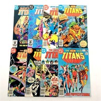 8 The New Teen Titans 50¢-75¢ Comics