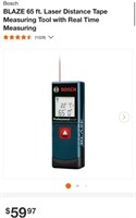 LASER MEASURING TOOL (OPEN BOX)