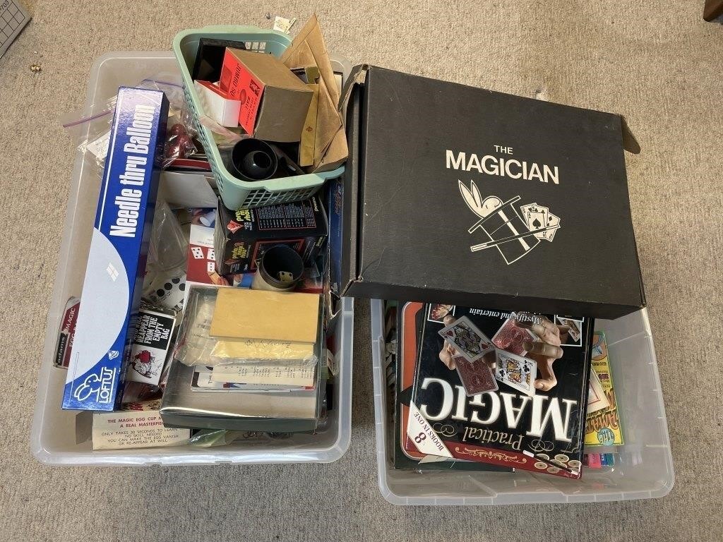 Vtg Magician Lot