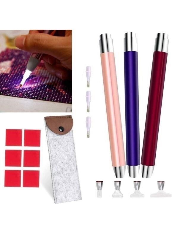 ( New / Pack of 2 ) Diamond Painting pens with