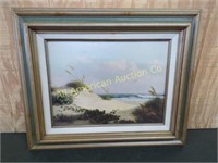 SAND DUNES BY DALHART WINDBERG FRAMED ART