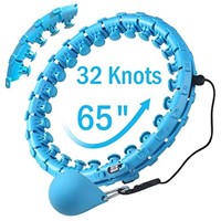 OurStarry 32 Knots Weighted Hula Circle Fit