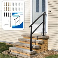 3 Steps Handrails for Outdoor Steps with Installat