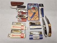 (11Pcs.) ASSORTED FOLDING KNIVES