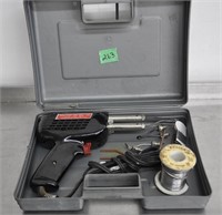 Soldering gun set in case - tested