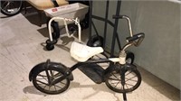 Vintage little kid bicycle with 12 inch wheels