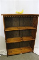 Vintage Knotty Pine Book Shelf