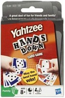 Yahtzee Hands Down Card Game