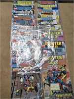 Vintage Booster Gold Comics 21 issue lot