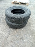 (2) 205/75R14 Utility Trailer Tires