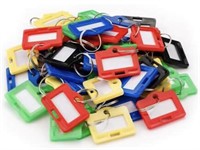 ASSORTED KEY TAGS WITH LABEL FOR FILING CABINET