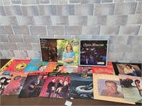 Vintage record collection