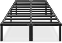N3173  HAAGEEP Full Metal Platform Bed Frame 14