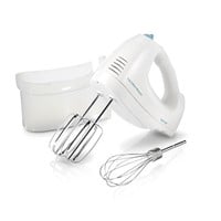 FINAL SALE:Hand Mixer with Snap-On Case MODEL: