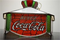 TIFFANY COCA COLA LAMP