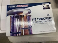 TIE TRACKER REVOLVING TIE RACK