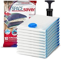 SPACESAVER 10PACK Small Vaccume Storage Bags