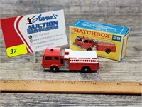 Matchbox Series #29 Fire Pumper Truck