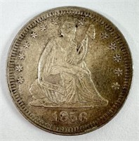 1856 SEATED LIBERTY QUARTERS