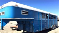 30' Goose Neck Horse Trailer W/ Tack Room