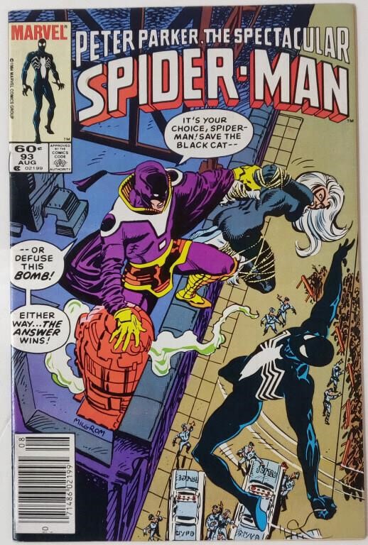 Marvel Spider-Man #93 60 Cent Comic