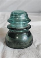 Vintage Whitall Tatum Glass Insulator