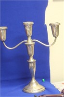 A Weighted Sterling Candelabra
