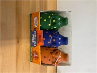 Multipet Polka-Dot Pigs Latex Dog Toys