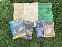 Vintage Calendar, Game, 1970's Travel Guides