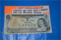 1973 DOLLAR BILL