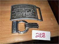 LEVI BELT BUCKLE AND ANOTHER