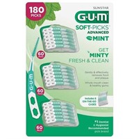 GUM Soft-Picks Advanced Mint, 180 Count $30