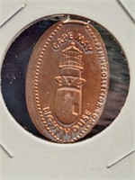 Cape may lighthouse smashed penny token