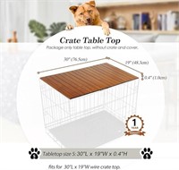 Hicaptain Pet Crate Table Topper Â€“ Foldable