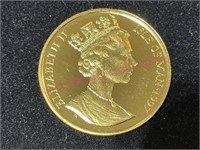 1997 Elizabeth II Gold 1-oz .999 coin Isle of Man
