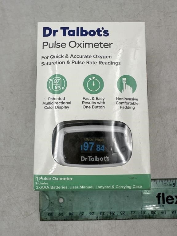 NEW Dr Talbot’s Pulse Oximeter