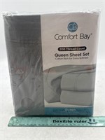 NEW Comfort Bay 4pc Queen Sheet Set