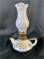 Tea Pot Oil Lamp